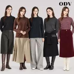 [쇼핑엔티 단독 / 수량비상] 26FW ODV 데일리 웜 기모 티셔츠 5종