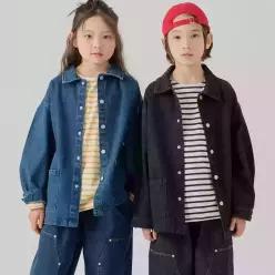 어텀플로우데님셔츠