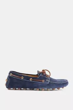 토즈 보트 고미노 버블 스웨이드 로퍼 XXW52K05300RE0 NAVY