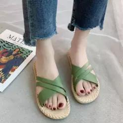 (옵션 본품)여름 데일리화 사무실 실내 편한 샌들 클래식 남성 다용도 남자 실내화