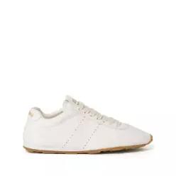 미우미우 leather sneakers 5E114EF005038