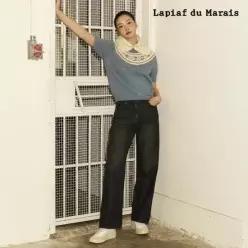 라삐아프 프론트심 벌룬핏 데님 2종[런칭 가격 79,900원]