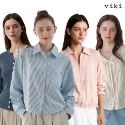 [30%쿠폰] 신원 비키/이사베이 가을 신상 긴팔 티셔츠/니트/가디건 외