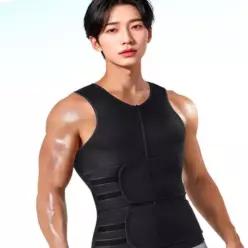 허리 밴드 보정조끼 지지대 이중 복대 탄력밴드 VWE9646F