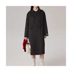 바바라옷장 240114 - 울100% 더블버튼 핸드메이드 롱코트 브랜드공정 겨울코트 울코트 여성겨울코트 핸드메
