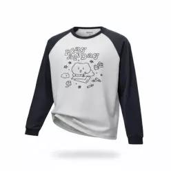 스파오 망그러진곰 긴팔티MELANGE GRAY_SPLAG23U03 SPLAG23U03