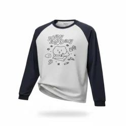 스파오 망그러진곰 긴팔티MELANGE GRAY_SPLAG23U03 SPLAG23U03