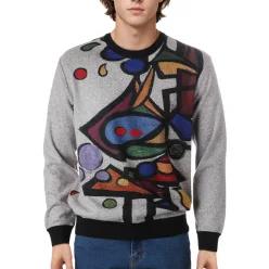 [롯데백화점]레드옥스 롯데광복 레드옥스 2025 S/S 캐주얼 간절기 라운드 보카시니트(R251SW103GY-GB)