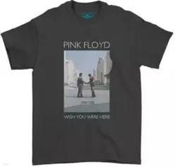 핑크 플로이드 티셔츠 (Pink Floyd - Wish You Were Here - Heavy Cotton T-Shirt - XL Black) (ICONIC ALBUM GOODS )