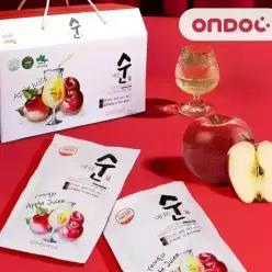 [온도씨] 하루한포 통째로 영주 사과즙 1box (100mlx30포)