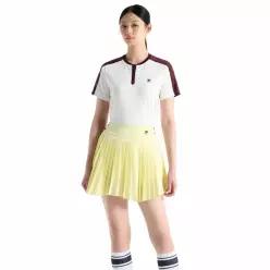 1100FS253RS11U002150 정장셔츠 [분리유니]폴리스판 헨리넥 반집업 반팔 티셔츠 (F