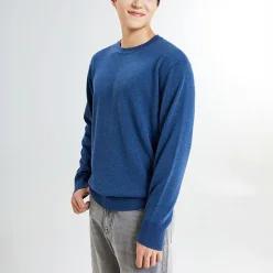 [스파오][스파오] [MERINO] 라운드넥 풀오버 (SPKWE4TM01-K)