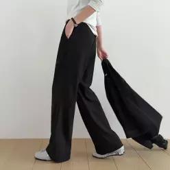 크레이프 이지 밴딩슬랙스