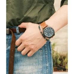 :매장정품: LLOYD 필드 워치 남성 가죽 시계 LL1G25401A 202026 911RB