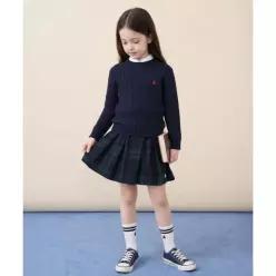 빈폴 키즈 BEANPOLE KIDS 클래식 케이블 니트 스웨터 네이비 (BI6151UE2R) BI6151UE2R 496299