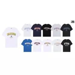 NBA 남녀공용 엔비에이 빅로고 아트웍 오버핏 티셔츠 N232Z9020P