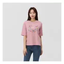 PAT 플라워 원포인트 티셔츠_1K45307 467356