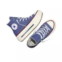 CONVERSE 컨버스 척테일러 리프트 더블 스택 하이 인디고 스톰 A16064C 굽높은신발 여성스니커즈 여자운동