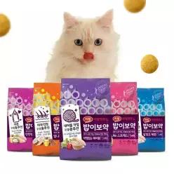 하림펫푸드 밥이보약 CAT 사료 간식 모음전/고양이사료 츄르 양갱