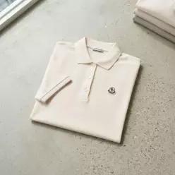 MONCLER 몽클레어 로고 코튼 피케 카라 폴로 셔츠 8A00007 84720 034