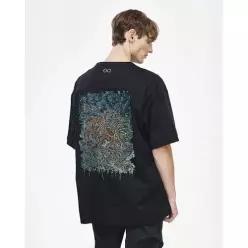 송지오 컬렉션 샤오 엠브로이드 티셔츠 블랙 SI5TS750BK 6862633