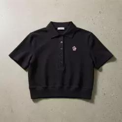 MONCLER 몽클레어 26 그레노블 로고 패치 코튼 카라 폴로 셔츠 8A00003 89AZ9 999