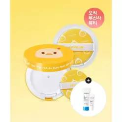 매장정품 ATOPALM 톡톡 페이셜 선팩트 SPF43 PA+++ 본품+리필+[증정]판테놀로션23ml+탑투토워시100ml