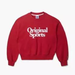 [백화점 홈쇼핑 정품] 프로스펙스 여성 CREWNECK 티셔츠 레드 PO3WT23W712
