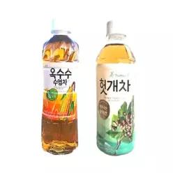 웅진 옥수수수염차 헛개차 건강음료 500ml 40개 혼합