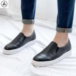 [애슬릿][애슬릿] 여성 발편한 화이트 블랙 단화 3cm (47113165)