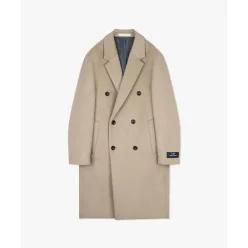 LJW21278 베이지 세미오버핏 캐시미어 블렌드 더블 코트914603