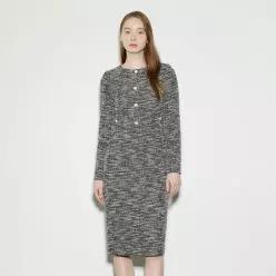 린 LYNN 드마리 트위드 원피스 LGOPOA9700 LGOPOA9700-EB1 503013