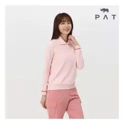 PAT 포인트 배색 카라 티셔츠_1K25231 467321