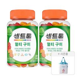 센트룸 멀티비타민 멀티구미 80구미, 2개 + 증정(보냉백, 1개)