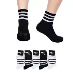 [하프클럽/셀러허브_아웃도어]남자스포츠양말 파일 중목 5켤레