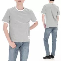 루프탭 MJS083A 00042 055  남성 반팔 티셔츠
