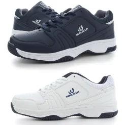 박음질로 튼튼 신발 남자 곤색 스니커즈 흰색 운동화