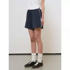 [매장정품] GENERAL IDEA WOMAN 레이스 트리밍 스웨트 쇼츠 [NAVY] / GF2LHP526