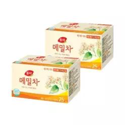 동서 건강한 아침차 저녁차 명절 업소용 기타차 메밀차 티백 25T 2개