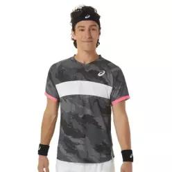 아식스 ASICS 맨 매치 그래픽 SS 탑(2041A245020) 남자 반팔 라운드 티셔츠 2041A245020 175627