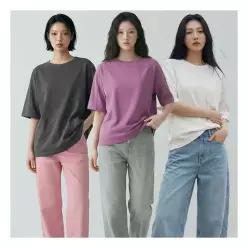 기타브랜드 라칼로 3종세트 여성 피그먼트 티셔츠 467273