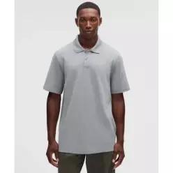 룰루레몬 LULULEMON 코튼 피케 숏슬리브 폴로 셔츠 FEGY