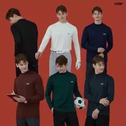[하프클럽/]()  남성 더블기모 소프트 모크넥 6종
