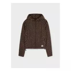 후아유 여성 Dot Fleece Zip upF WHMZG1293F 424460