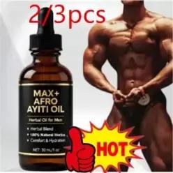3/5개입 천연 허브 남성용 MAX 아프로 티 바디 마사지 에센스