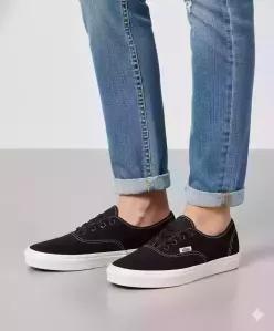 반스 vans 어센틱 로우프로 - (스웨이드) 블랙화이트 VN000D04BA21