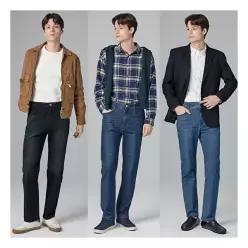 뱅뱅25FW 남성 가을 라이크라 스트레이트 데님 3종