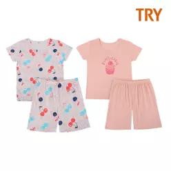 트라이 TRY여아반팔실내복 2종 택1