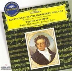 [CD] Wilhelm Kempff 베토벤: 피아노 협주곡 4번 5번 `황제` (Beethoven: Piano Concerto No.4, No.5 `Emperor`) (KBS 1FM '명연주 명음반` 선곡 음반 )