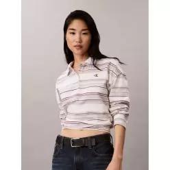 [정품] 캘빈클라인 진 CALVIN KLEIN JEANS 여성 스트라이브 오버핏 티 47H214G 4XA
